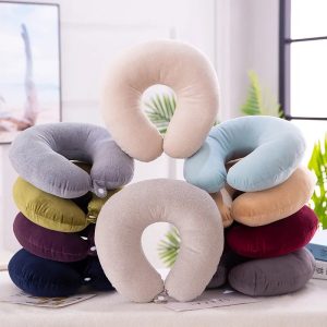 U-shaped neck pillows sold in multiple colors